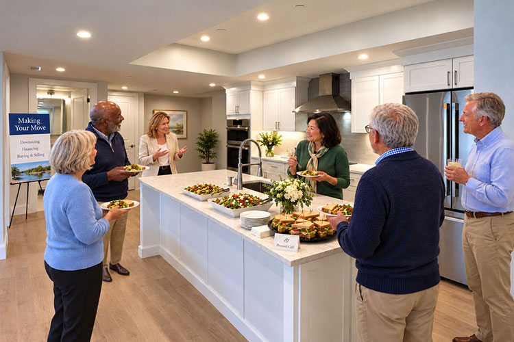 Luxury condominium living designed for active adults