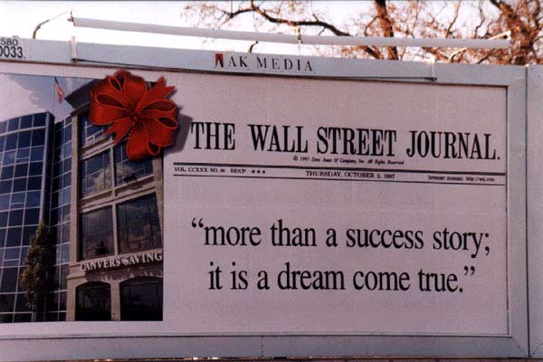 WSJ Billboard