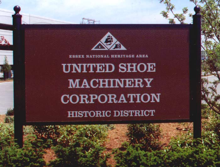 USMC Historic District sign