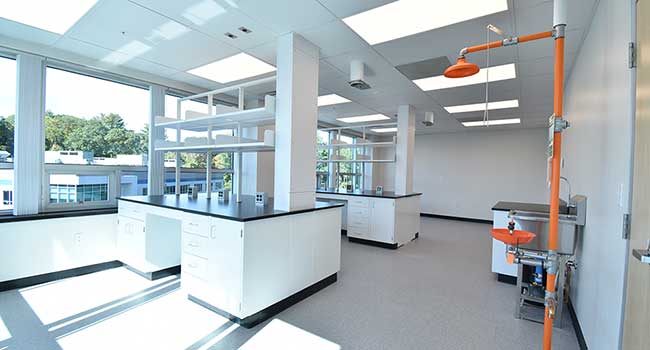 large modern commercial office building