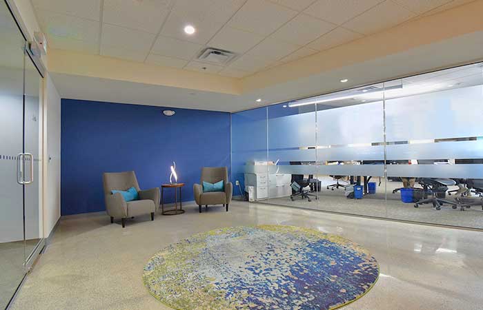 reception area