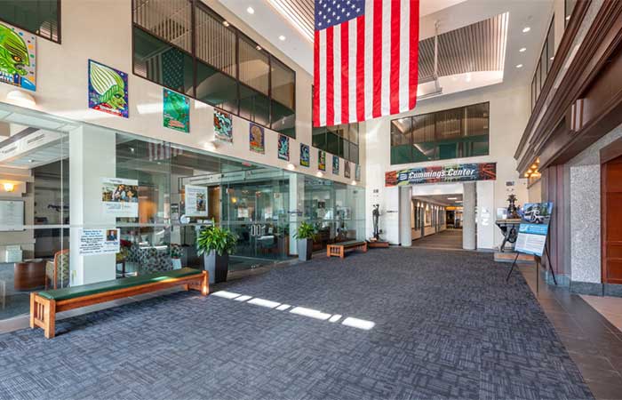 reception area