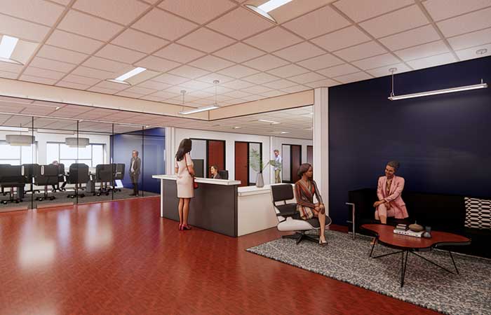 reception area