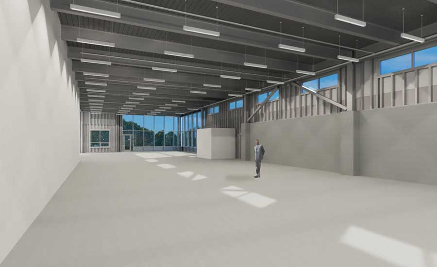 suburban industrial space